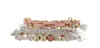 Erimish Women's Havana Starter Bracelet Stack In Pink In Pink