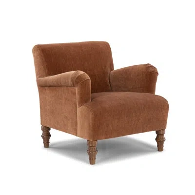 Erin & Ben Co. Emerson Accent Chair In Orange