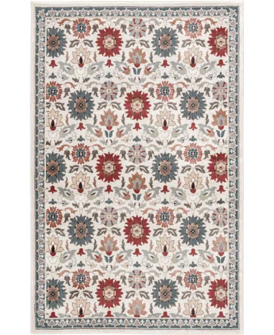 Erin & Ben Co. Rooted Flora 5'3x7'7"area Rug