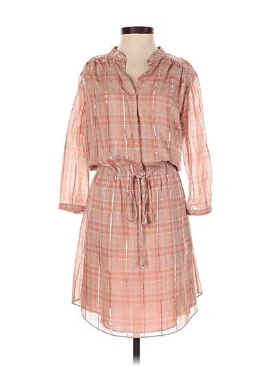Pre-owned Erin Erin Fetherston Casual Dress In Orange