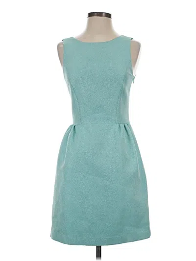 Pre-owned Erin Erin Fetherston Casual Dress In Teal