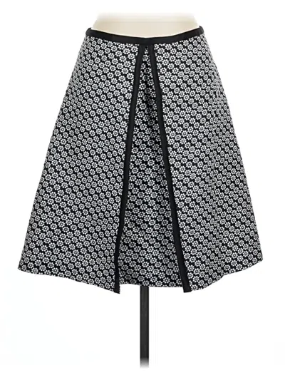 Pre-owned Erin Erin Fetherston Casual Skirt In Gray