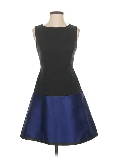 Pre-owned Erin Erin Fetherston Cocktail Dress In Black