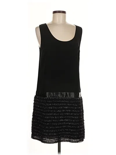Pre-owned Erin Erin Fetherston Cocktail Dress In Black