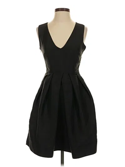 Pre-owned Erin Erin Fetherston Cocktail Dress In Black