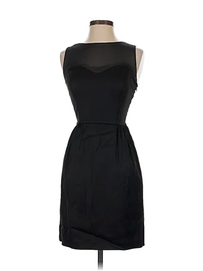 Pre-owned Erin Erin Fetherston Cocktail Dress In Black