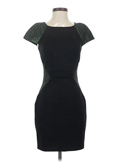 Pre-owned Erin Erin Fetherston Cocktail Dress In Black