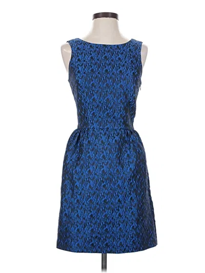 Pre-owned Erin Erin Fetherston Cocktail Dress In Blue