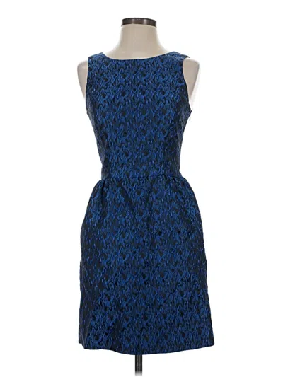 Pre-owned Erin Erin Fetherston Cocktail Dress In Blue