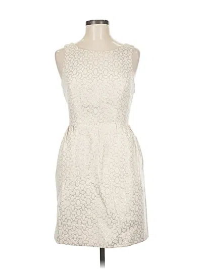 Pre-owned Erin Erin Fetherston Cocktail Dress In Ivory