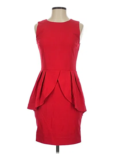 Pre-owned Erin Erin Fetherston Cocktail Dress In Red
