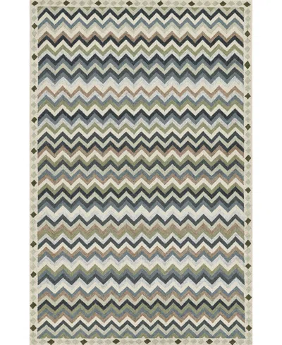 Erin Gates Abbott Abb-1 3'6"x5'6" Area Rug In Blue
