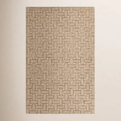 Erin Gates By Momeni Abbott Hand Tufted Wool Area Rug In Tan