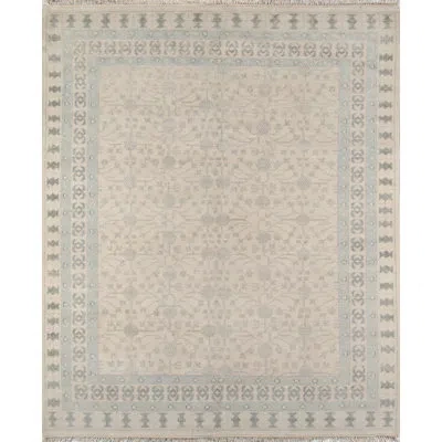 Erin Gates By Momeni Concord Sudbury Hand-knotted Wool Ivory/blue Area Rug In Blue,ivory