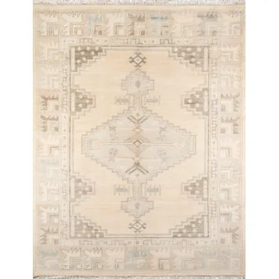 Erin Gates By Momeni Concord Wool Blend Oriental Indoor Rug In Beige;gray