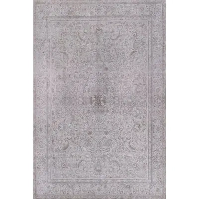 Erin Gates By Momeni Dorset Bennington Polyester Grey Area Rug