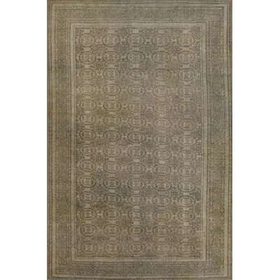 Erin Gates By Momeni Dorset Warren Polyester Green Area Rug In Beige