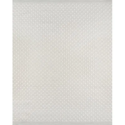 Erin Gates By Momeni Langdon Geometric Handmade Flatweave Wool Gray Area Rug