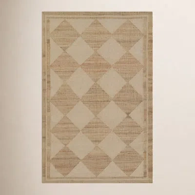 Erin Gates By Momeni Orchard Court Ivory Hand Woven Wool And Jute Area Rug In Brown;beige