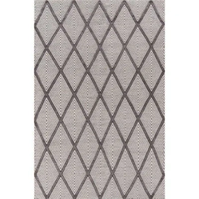 Erin Gates By Momeni Spring Diamond Indoor Rectangular Accent Rug In Black