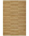 Erin Gates Crescent Hand Woven Contemporary Rug In Brown