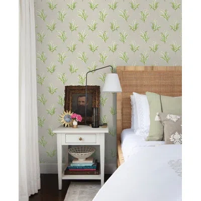 Erin Gates Farmington 33' L X 20.5'' W Wallpaper Roll In Stone