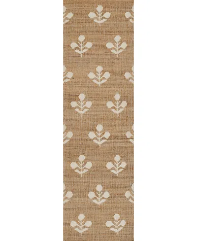Erin Gates Orchard Orc-2 2'3"x8' Runner Area Rug In Sand
