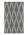 Erin Gates River Riv-1 Area Rug, 5' X 7'6 In Black
