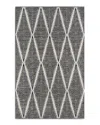 Erin Gates River Riv-1 Area Rug, 7'6 X 9'6 In Black