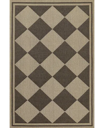 Erin Gates Saybrook Say-4 4'1"x6' Area Rug In Brown