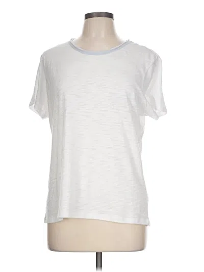 Pre-owned Erin Gray Active T-shirt In White
