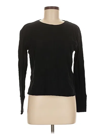 Pre-owned Erin Gray Long Sleeve T-shirt In Black
