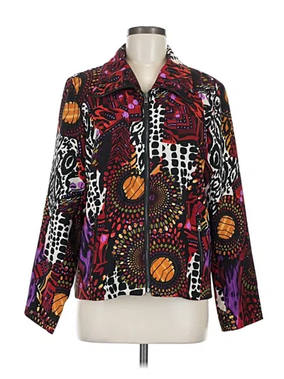 Pre-owned Erin London Blazer Jacket In Black