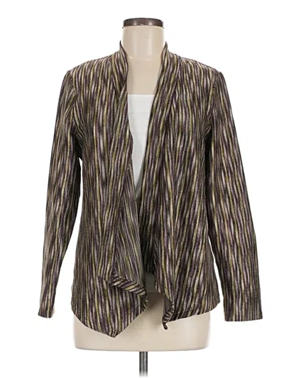 Pre-owned Erin London Cardigan Sweater In Brown