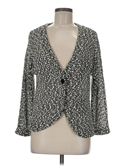 Pre-owned Erin London Cardigan Sweater In Gray