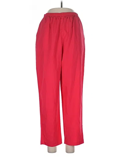 Pre-owned Erin London Casual Pants In Red