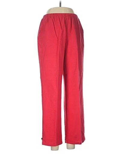 Pre-owned Erin London Casual Pants In Red