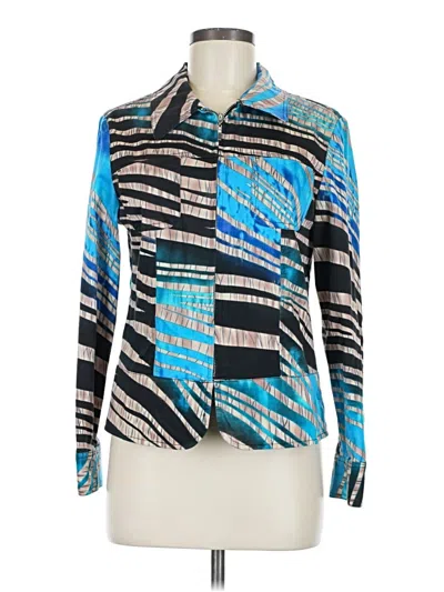 Pre-owned Erin London Jacket In Blue