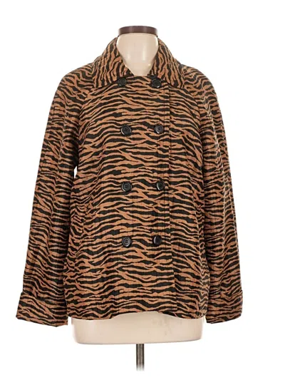 Pre-owned Erin London Jacket In Brown