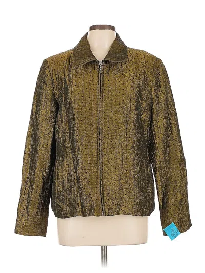Pre-owned Erin London Jacket In Gold