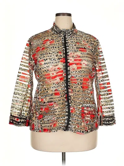 Pre-owned Erin London Jacket In Gold