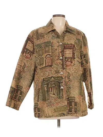 Pre-owned Erin London Jacket In Gold