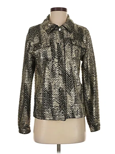 Pre-owned Erin London Jacket In Gold