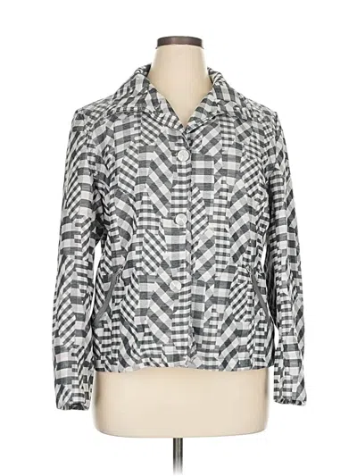Pre-owned Erin London Jacket In Gray