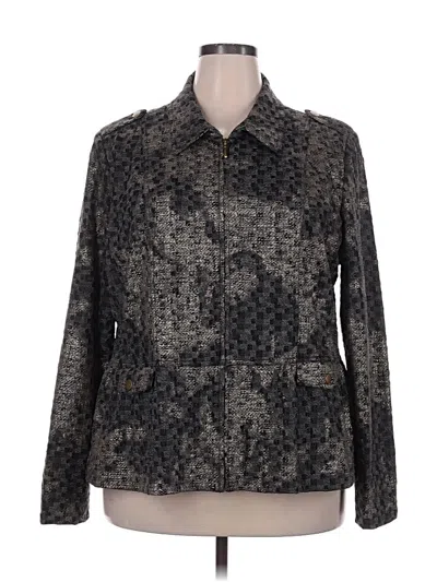 Pre-owned Erin London Jacket In Gray
