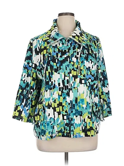 Pre-owned Erin London Jacket In Green