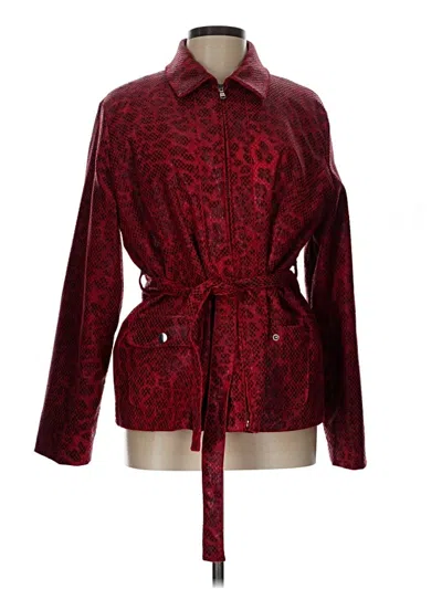 Pre-owned Erin London Jacket In Red