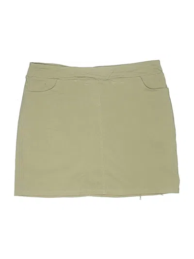 Pre-owned Erin London Skort In Tan