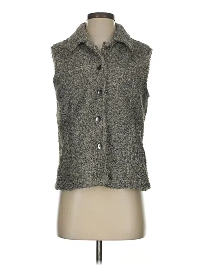 Pre-owned Erin London Vest In Gray
