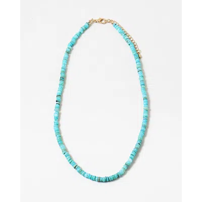Erin Mcdermott Jewelry Amalfi Turquoise Dreaming Necklace In Blue